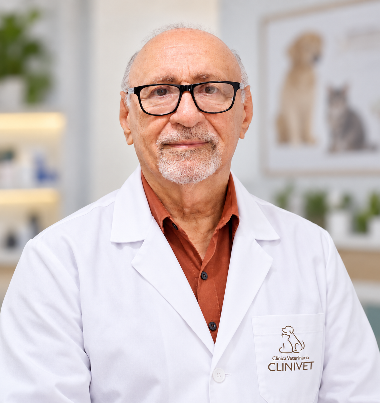 Dr. Adriano Fernandes Vieira, médico veterinário da Clinivet